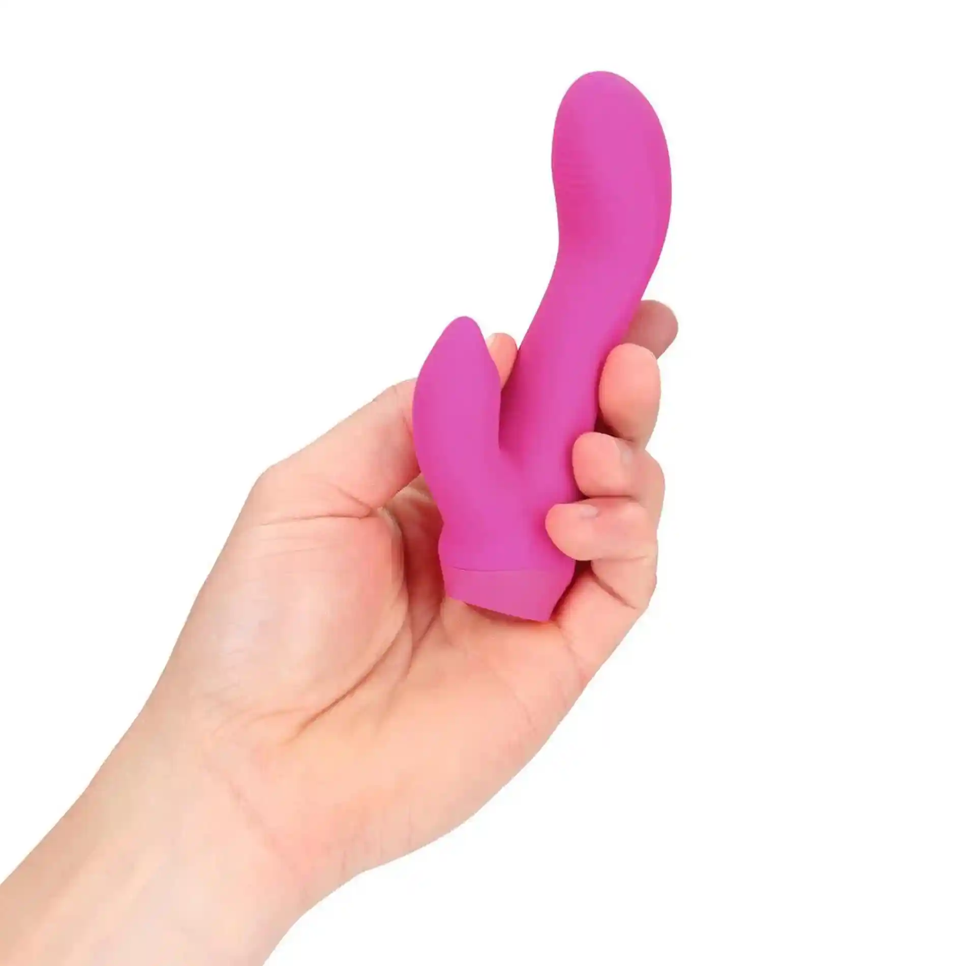 Mini Curved Rabbit Vibrator - Pink - obrazek 6