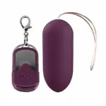10 Speed Remote Vibrating Egg - Big - Purple