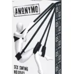 Anonymo Sex swing, Velour, black