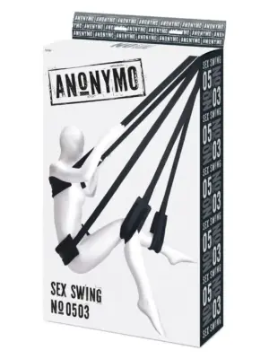 Anonymo Sex swing, Velour, black