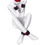 Anonymo bandage set, polyester, red