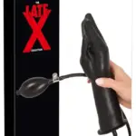 Inflatable Latex Hand black