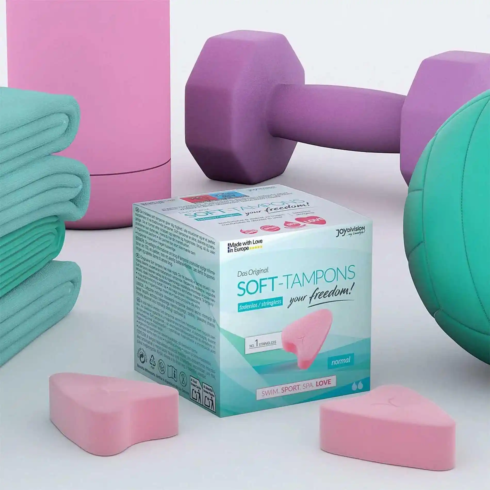 Soft-Tampons Normal, 3pcs - obrazek 3