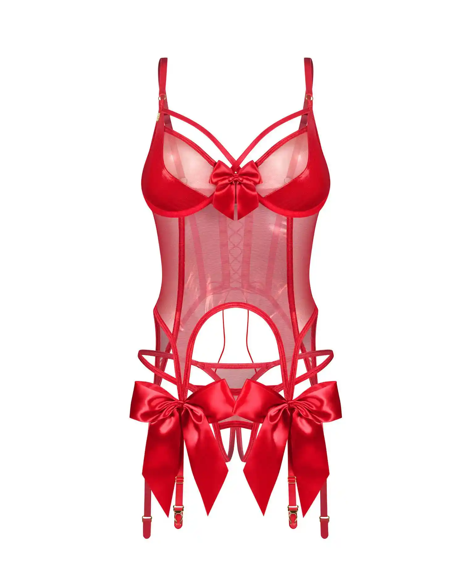 Gifty Red gorset i stringi 2XL/3XL - obrazek 5