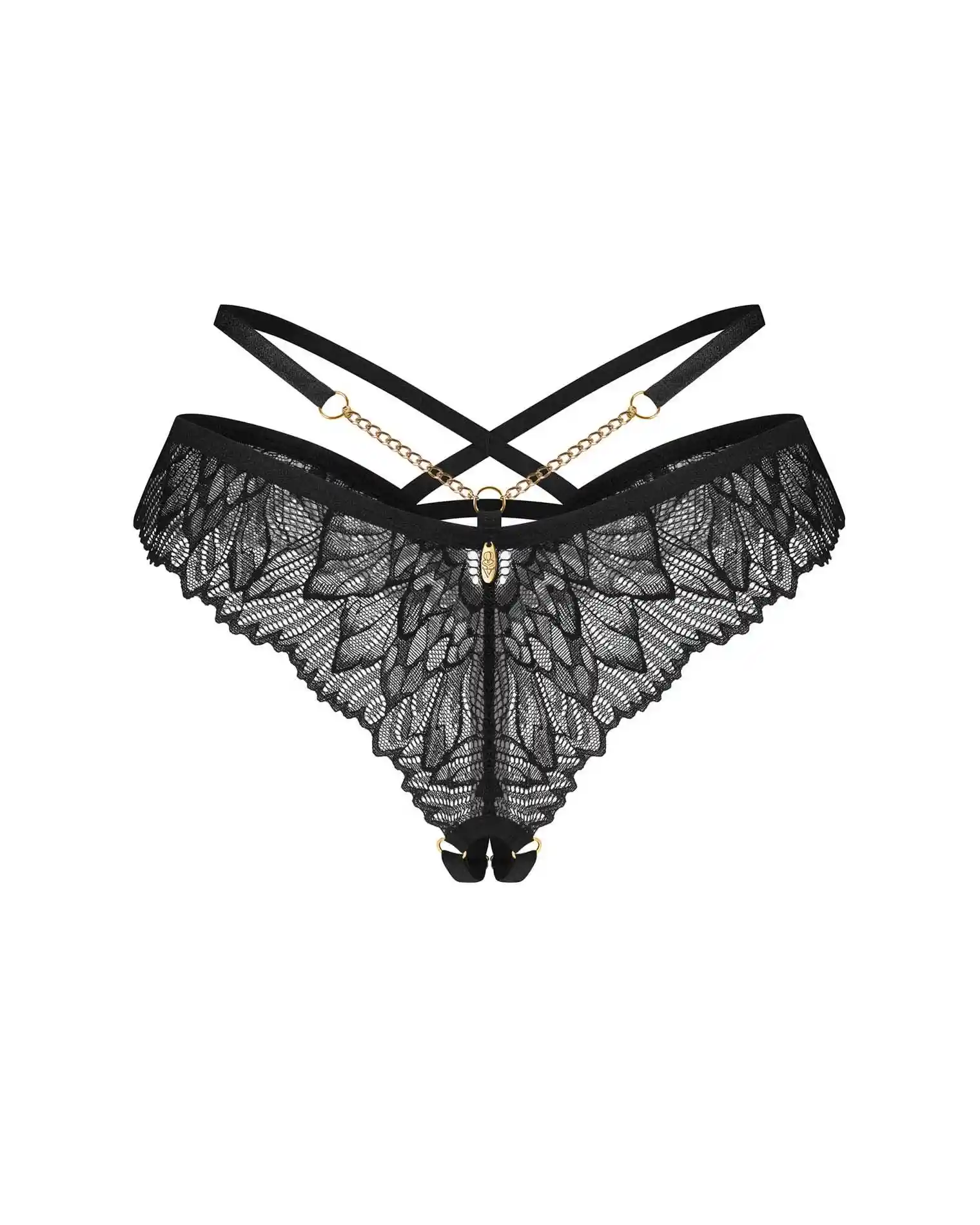 Matildea Black stringi otwarte S/M - obrazek 6