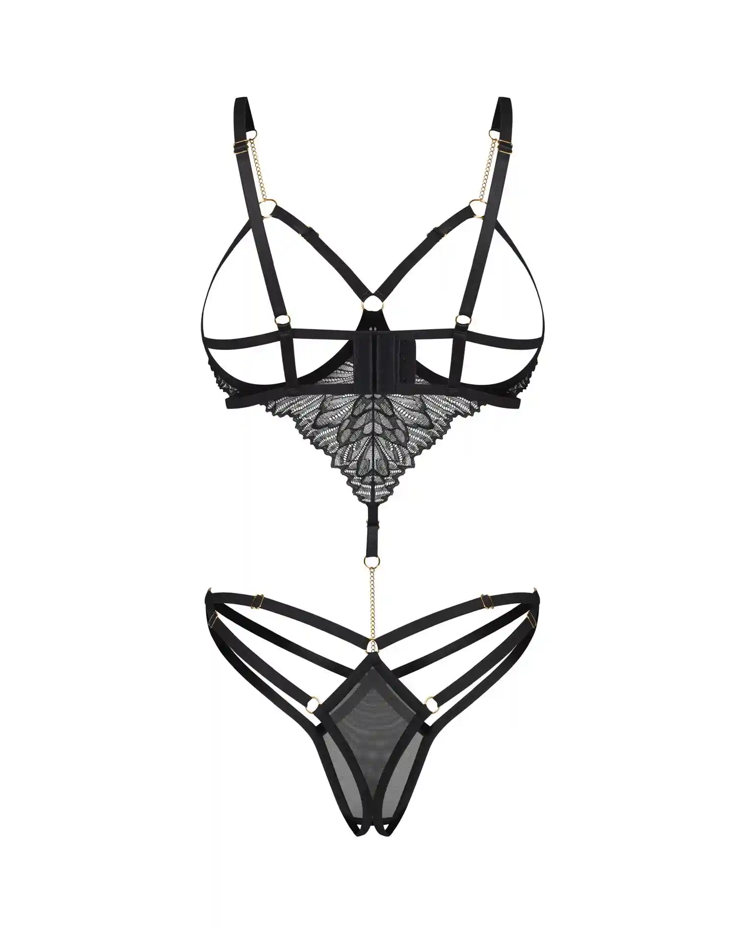 Matildea Black body otwarte S/M - obrazek 4