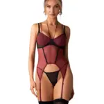 Parisel gorset i stringi 2XL/3XL