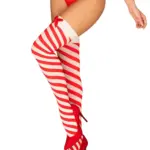 Bielizna-Kissmas pończochy czerwone  S/M