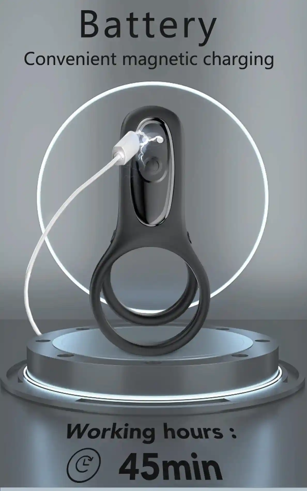 Mechao Black, 9 vibration functions - obrazek 11