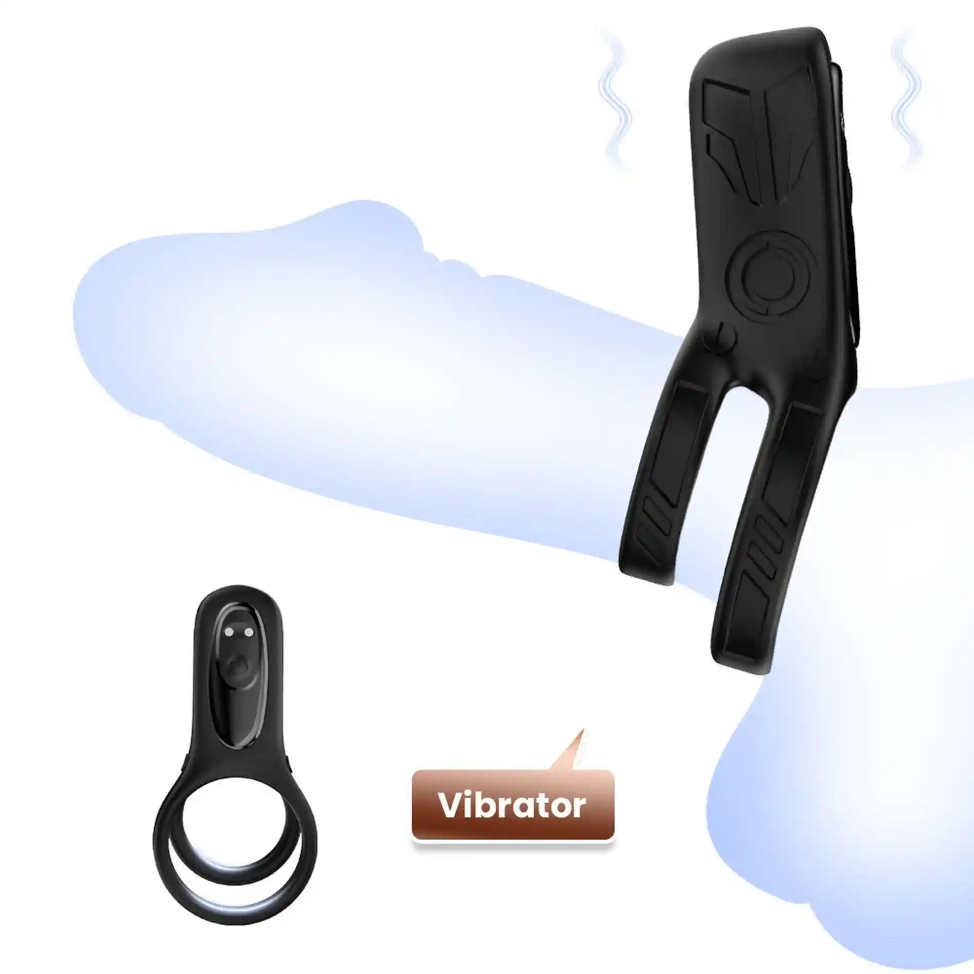 Mechao Black, 9 vibration functions - obrazek 2