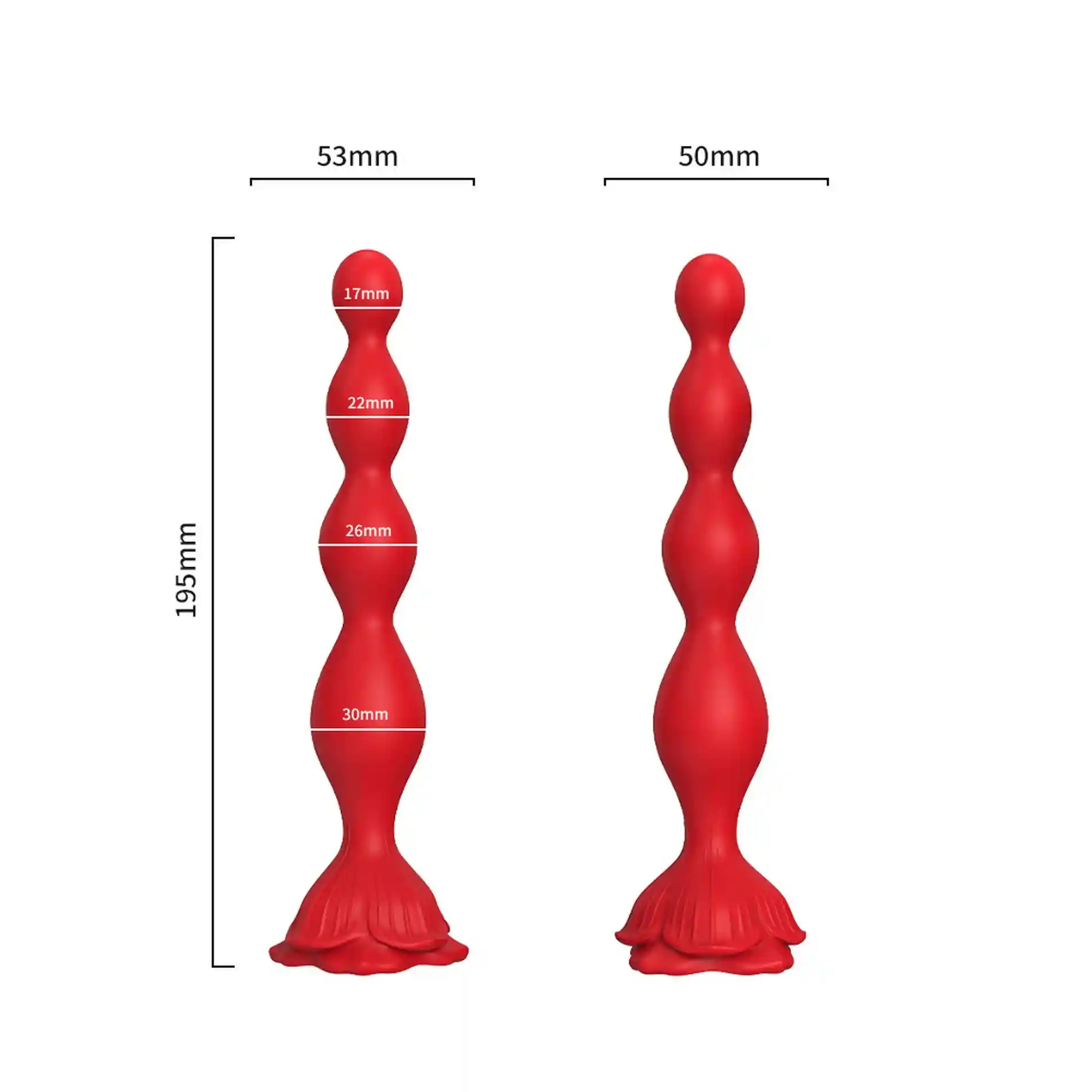 Rosestick Red, 9 vibration functions - obrazek 3