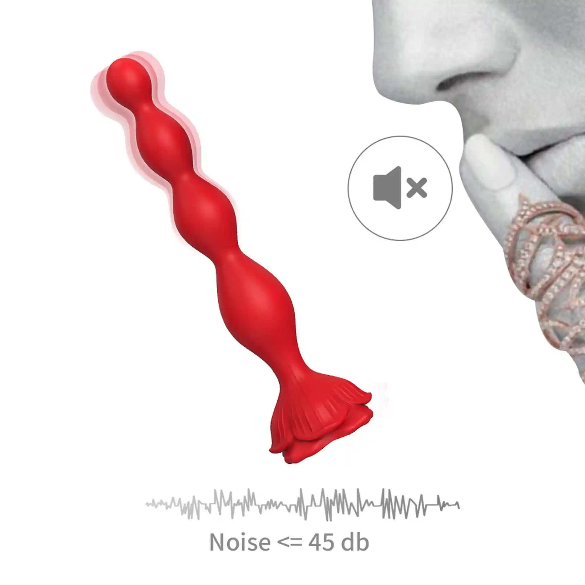 Rosestick Red, 9 vibration functions - obrazek 5
