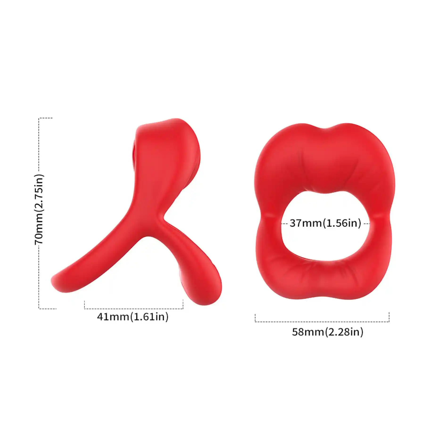 Big Mouth Red 9 vibration function - obrazek 10