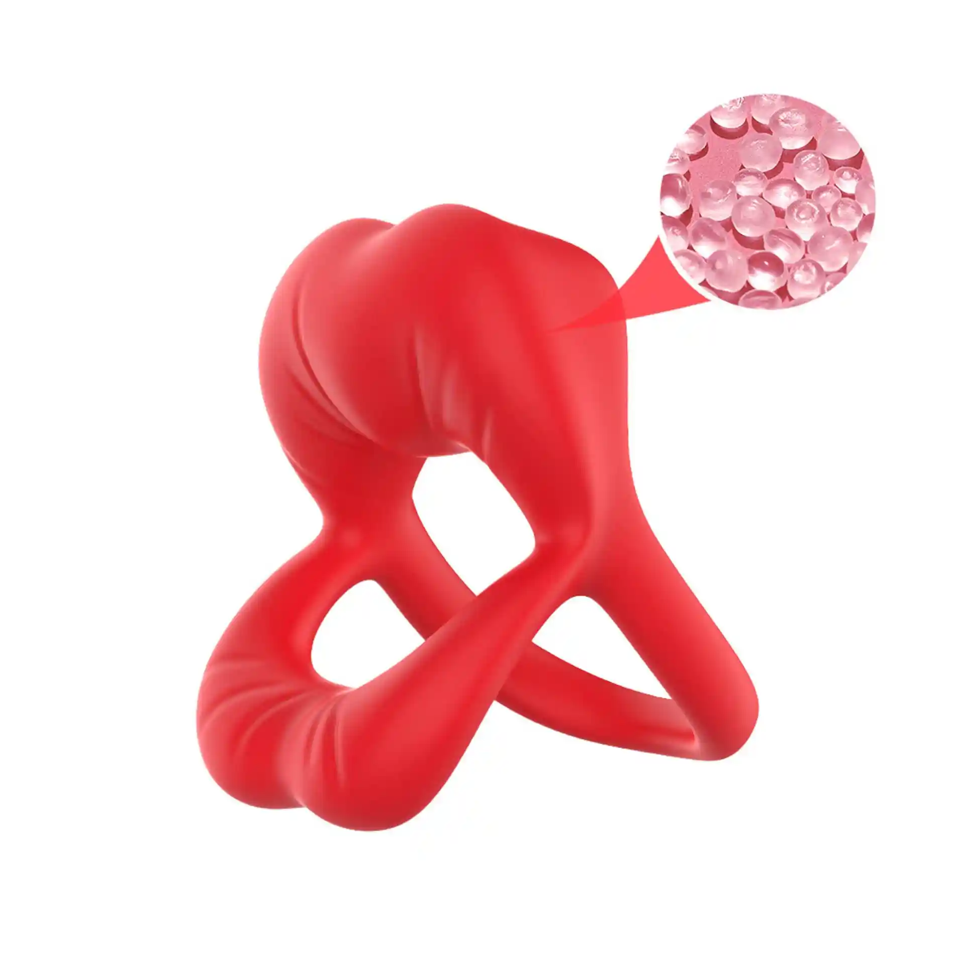 Big Mouth Red 9 vibration function - obrazek 11