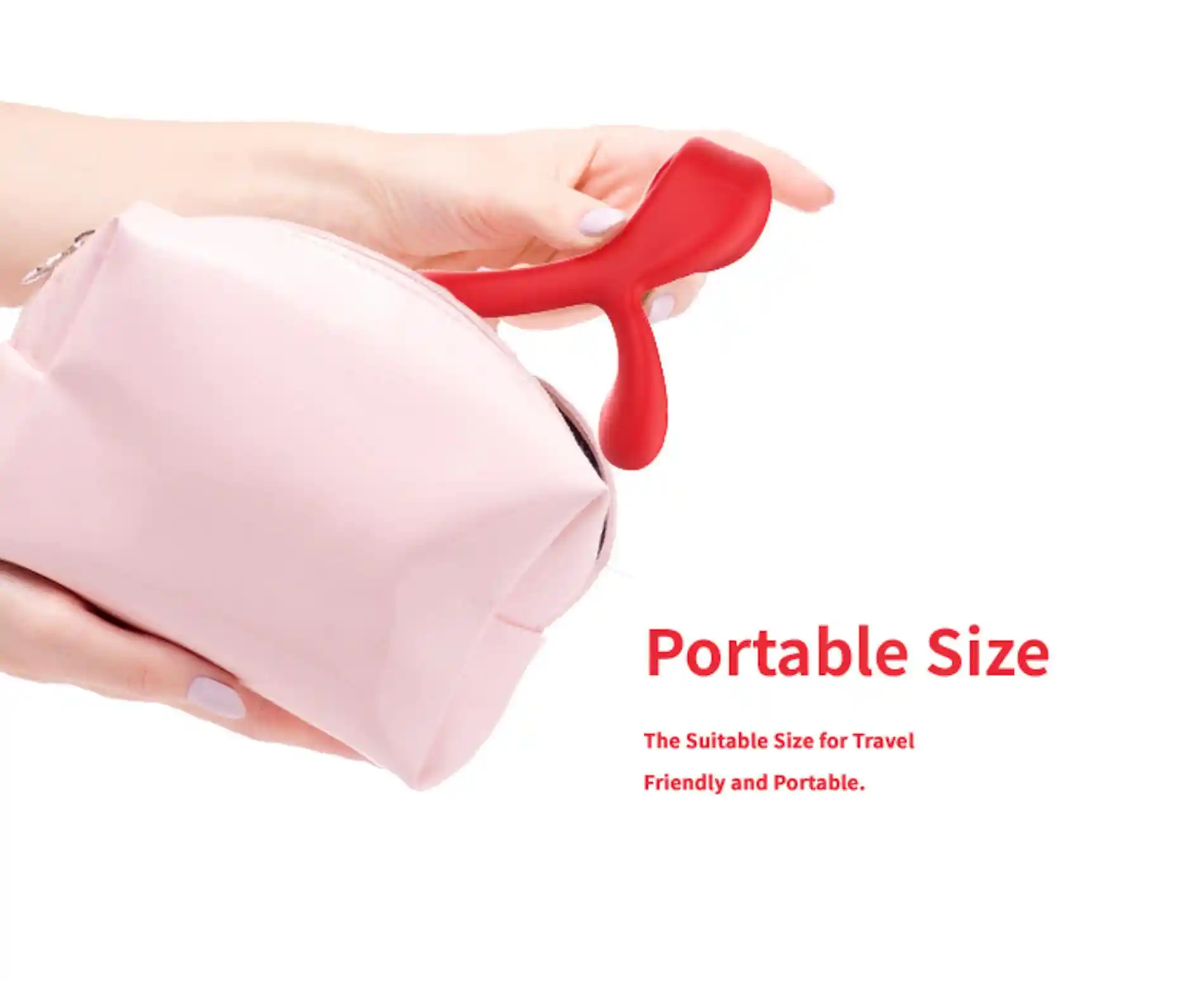Big Mouth Red 9 vibration function - obrazek 6