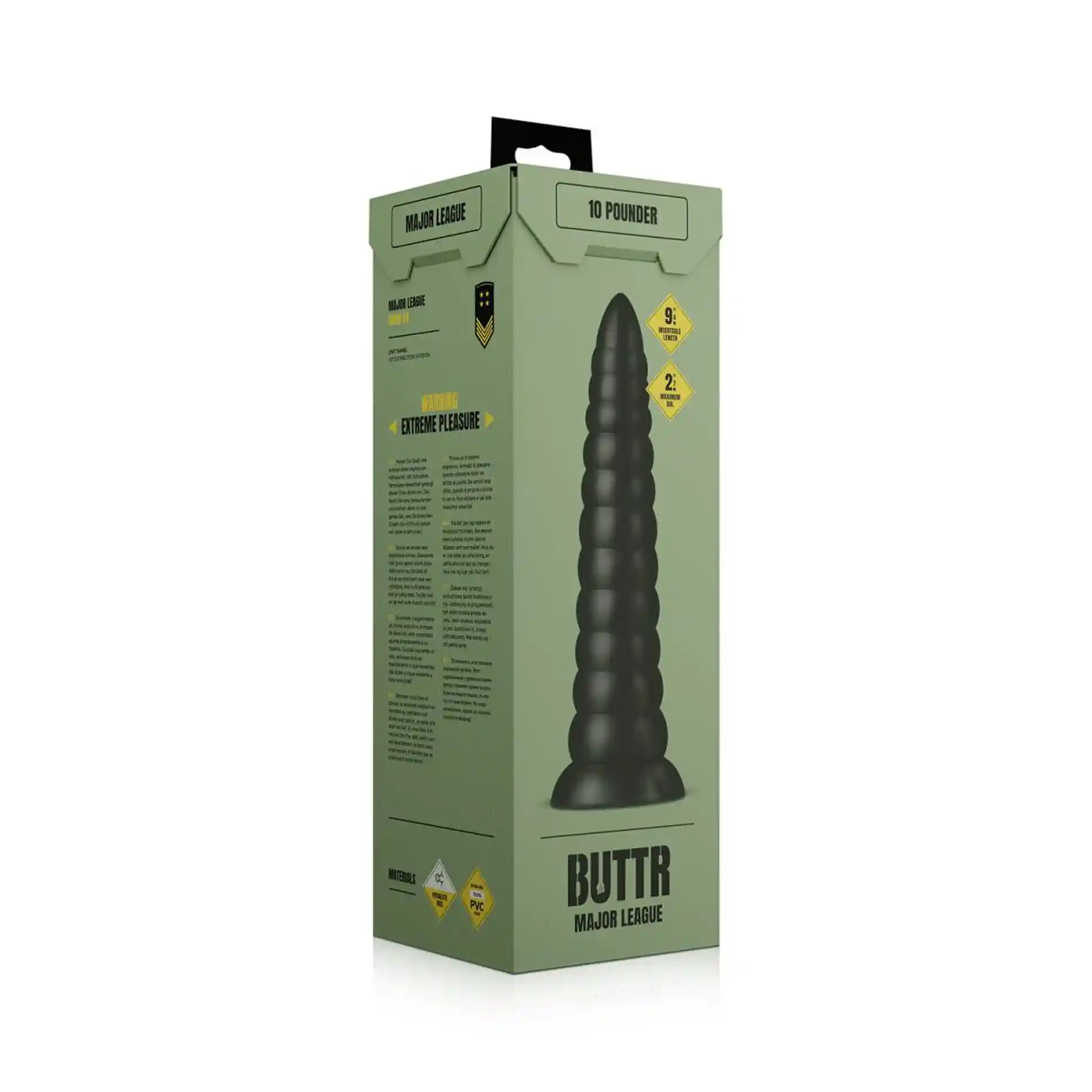 BUTTR - Caterpiller Buttplug - 29cm - obrazek 4