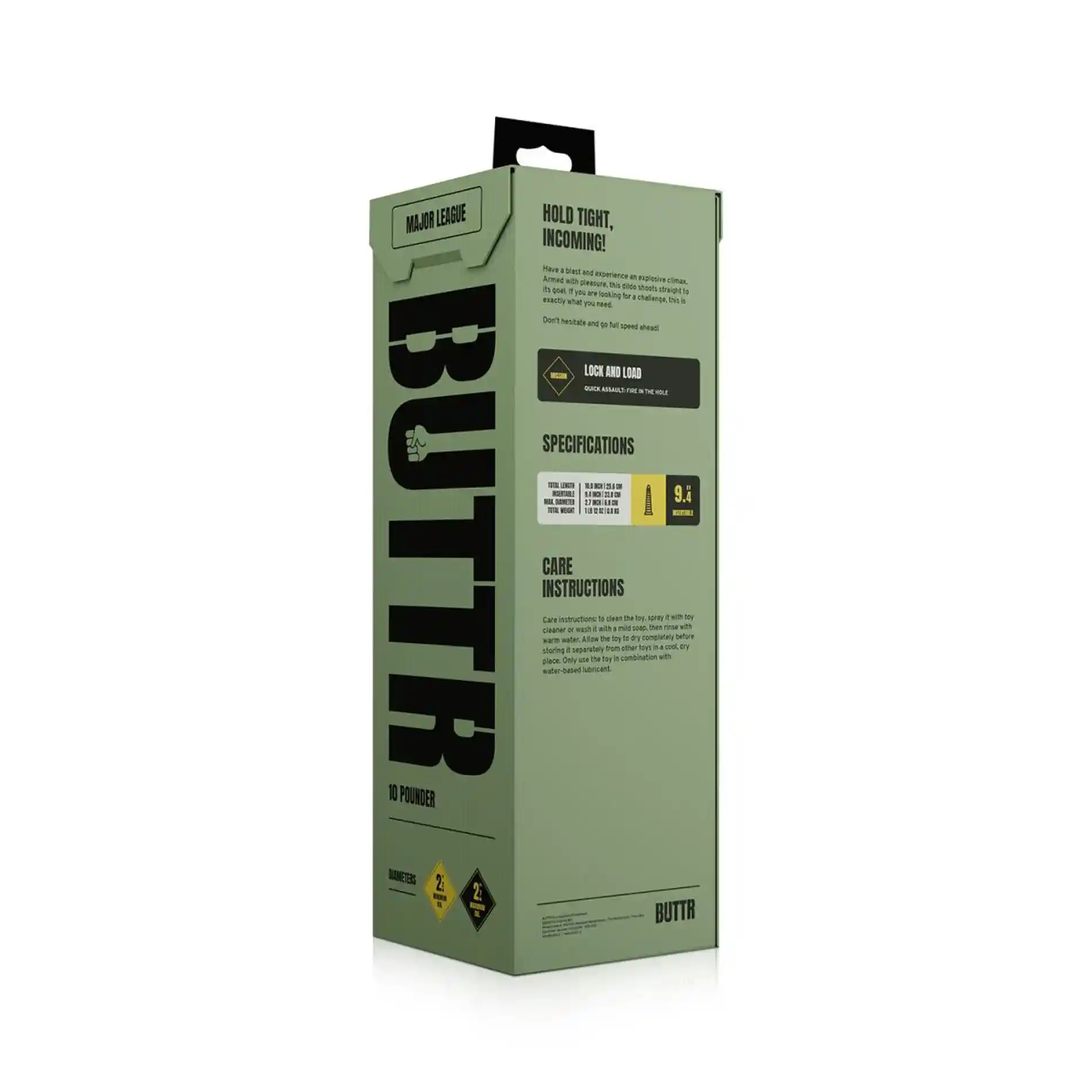 BUTTR - Caterpiller Buttplug - 29cm - obrazek 5