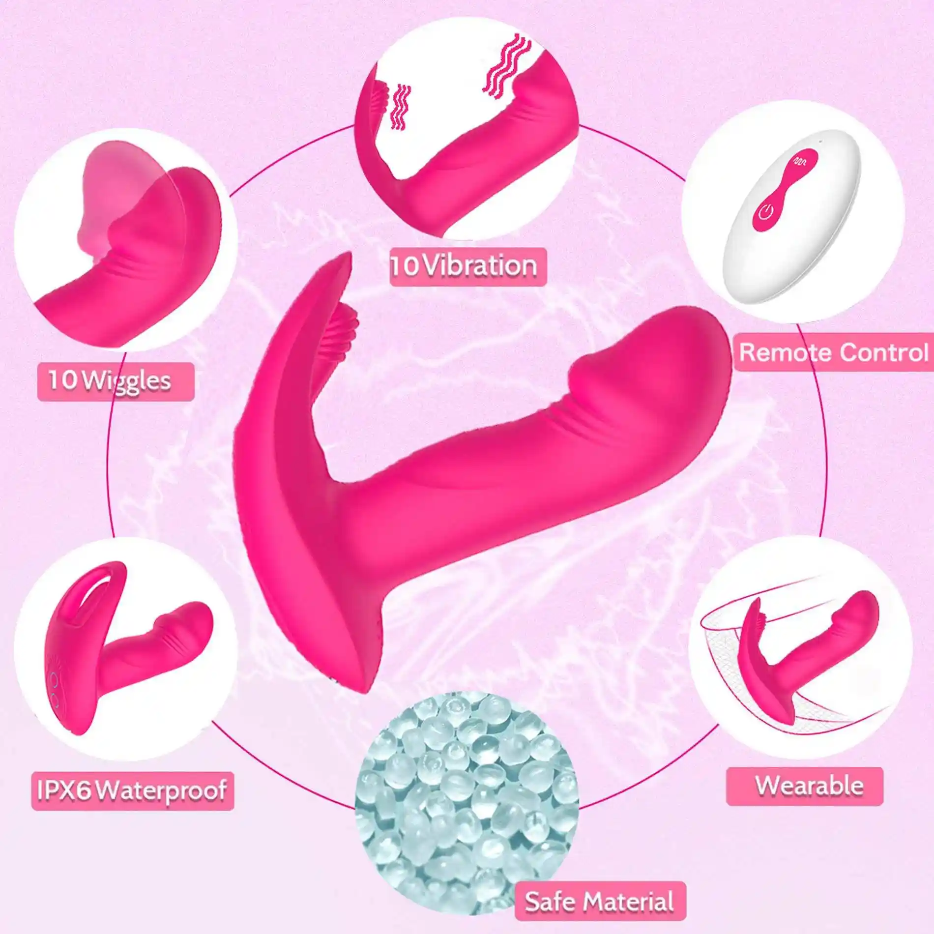 Flicking wearable vibrator - obrazek 10