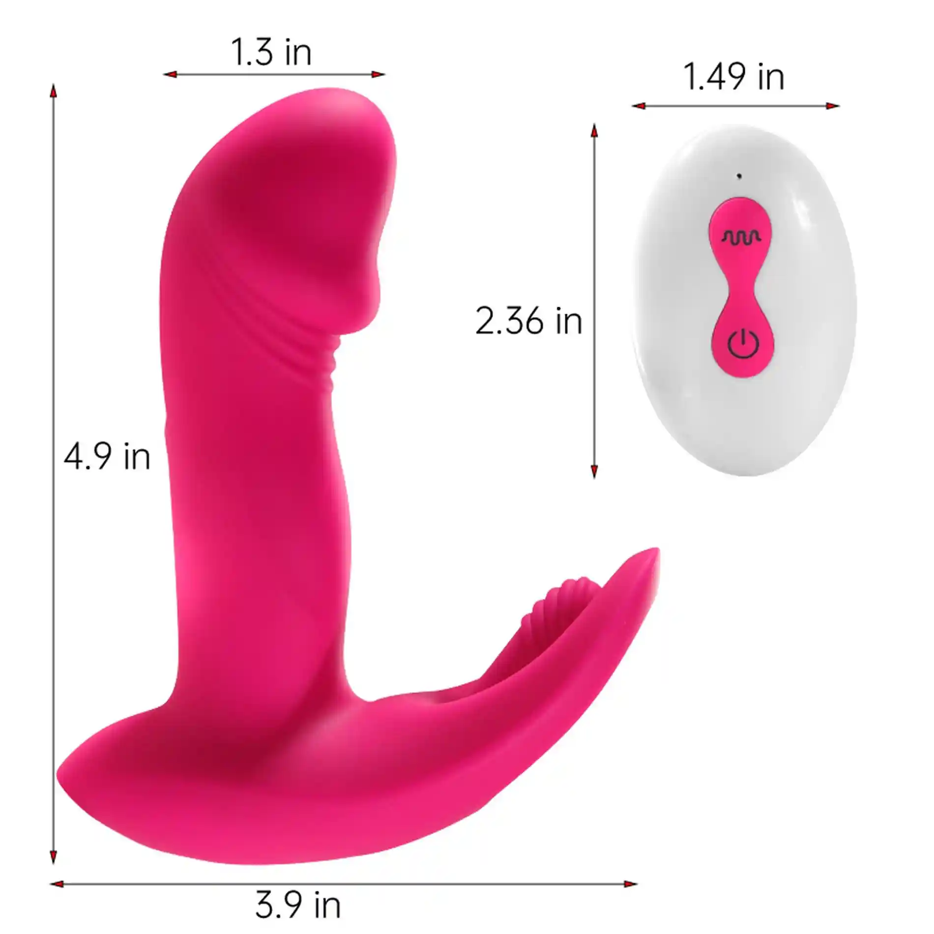 Flicking wearable vibrator - obrazek 2