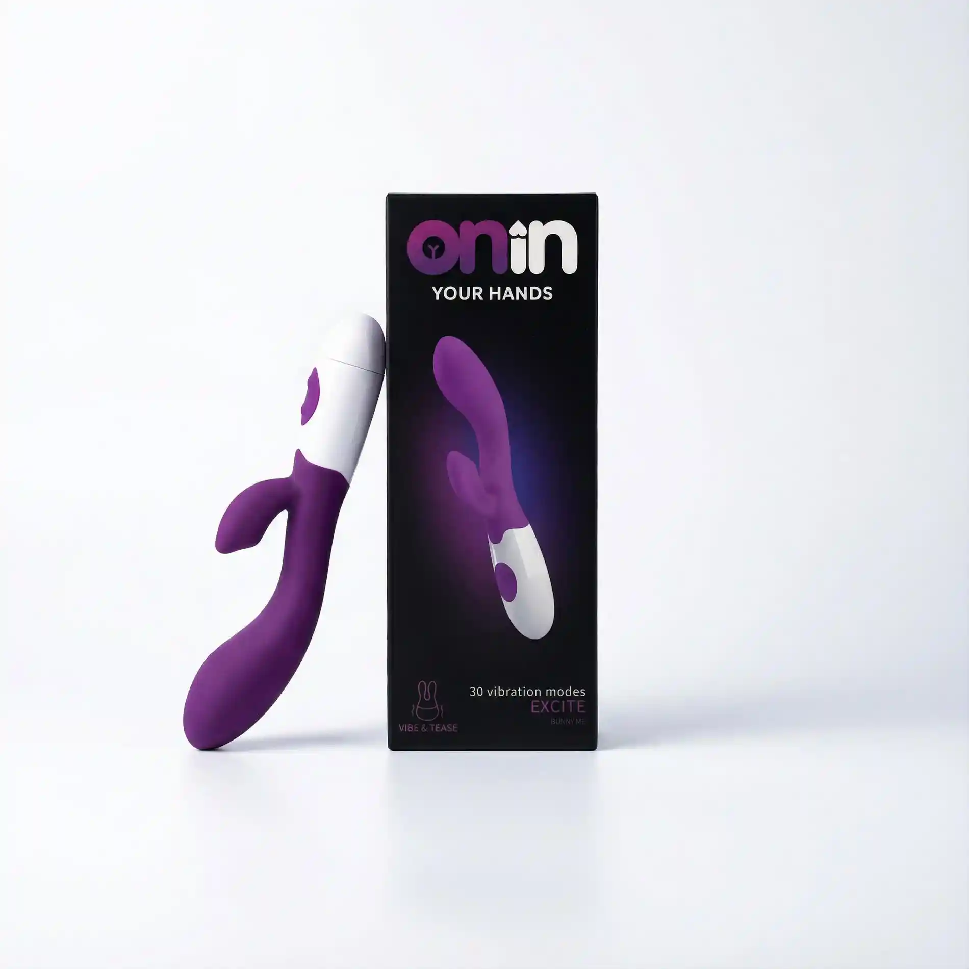 Rabbit vibrator - purple - obrazek 10