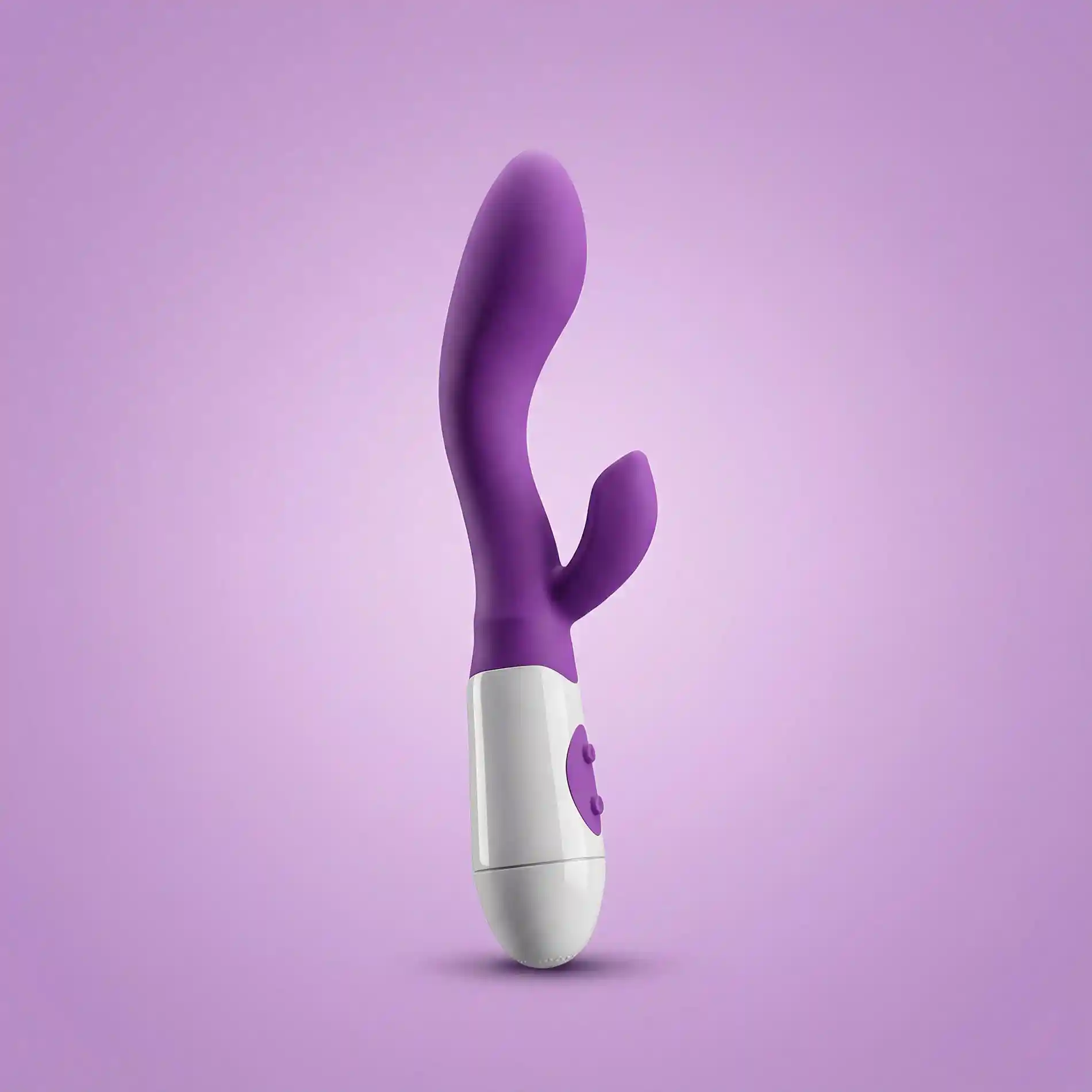 Rabbit vibrator - purple - obrazek 4