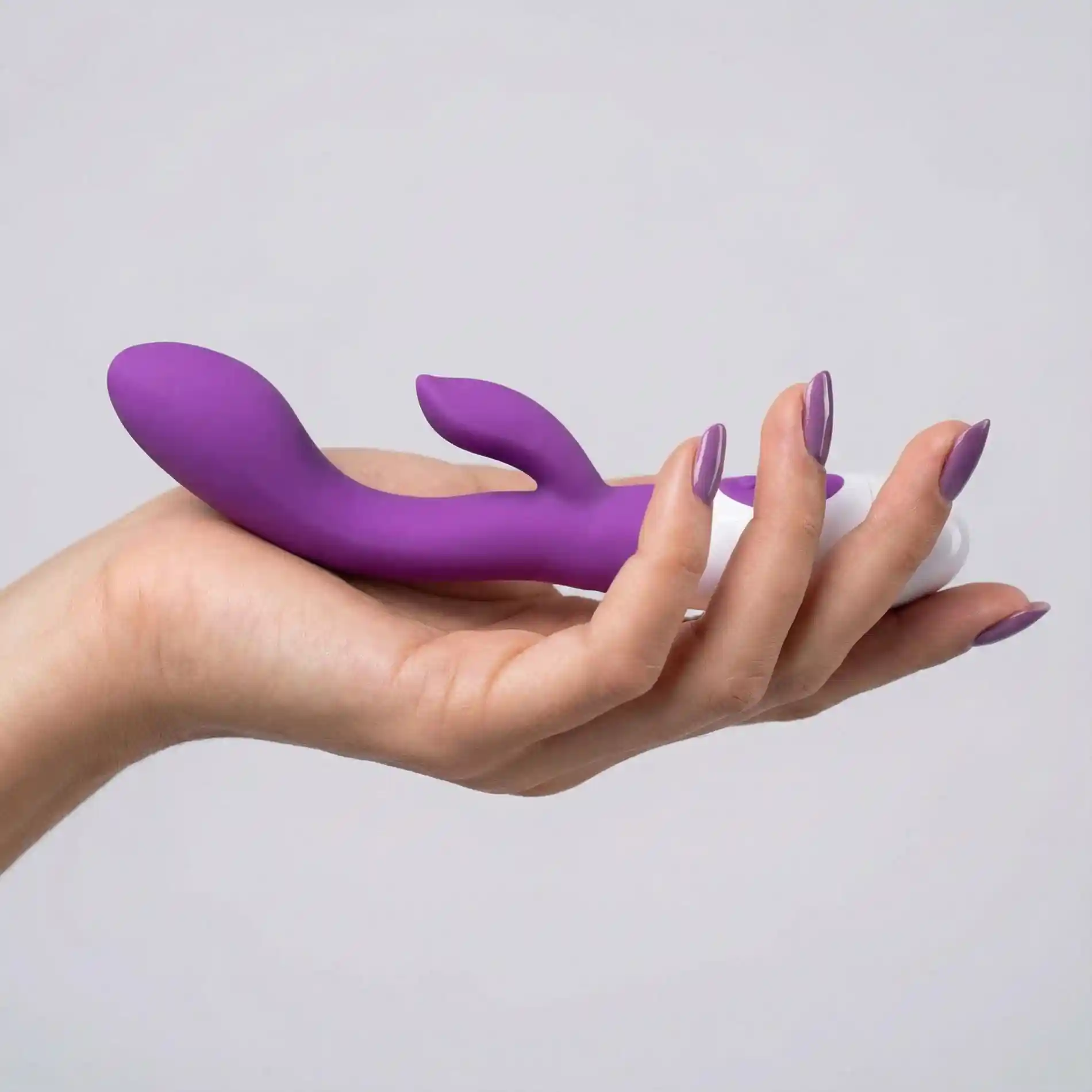 Rabbit vibrator - purple - obrazek 8