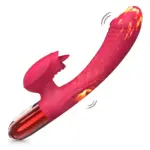 Wibrator-Silicone Vibrator USB, 10 vibration modes, Heating