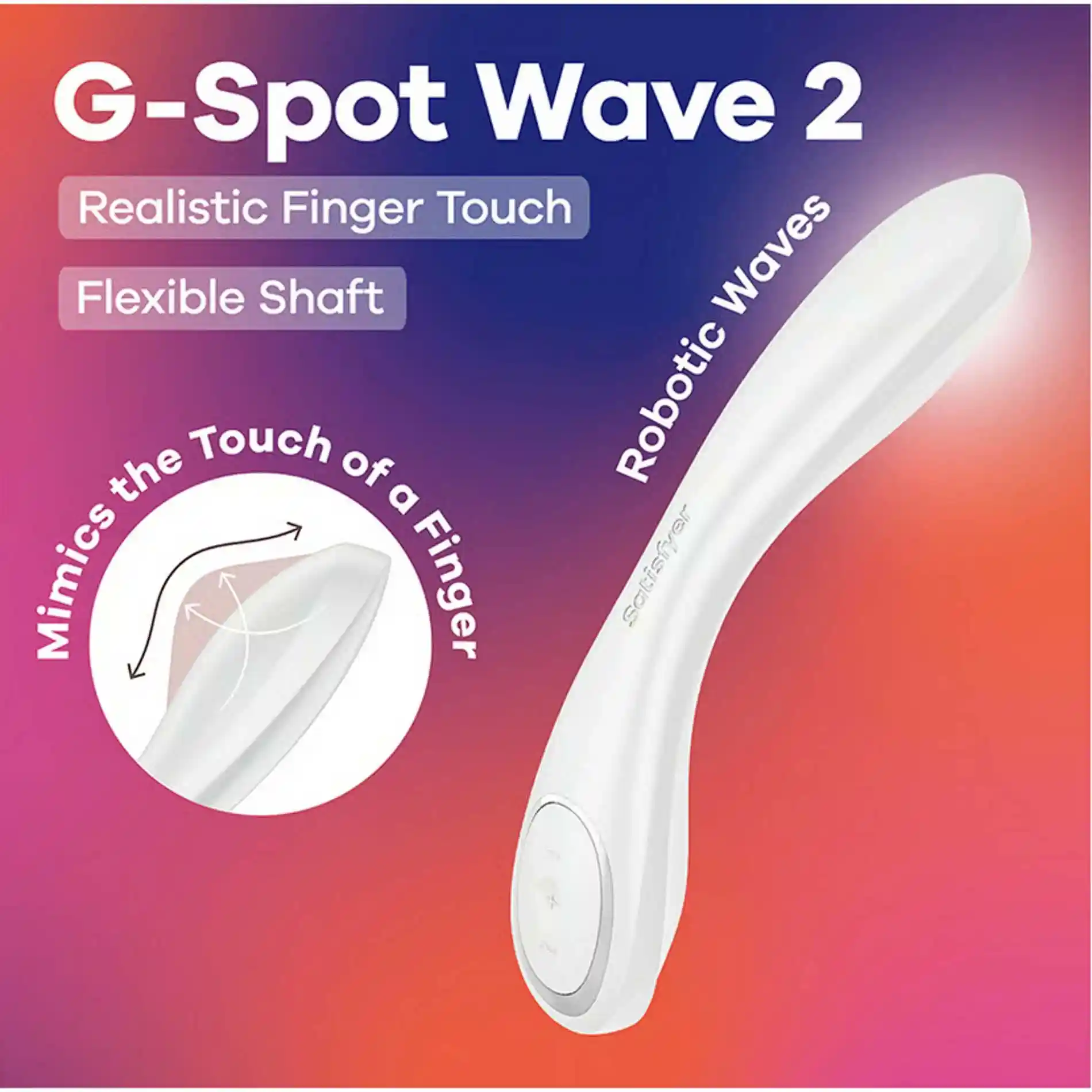 G-Spot Wave 2 - white - obrazek 2