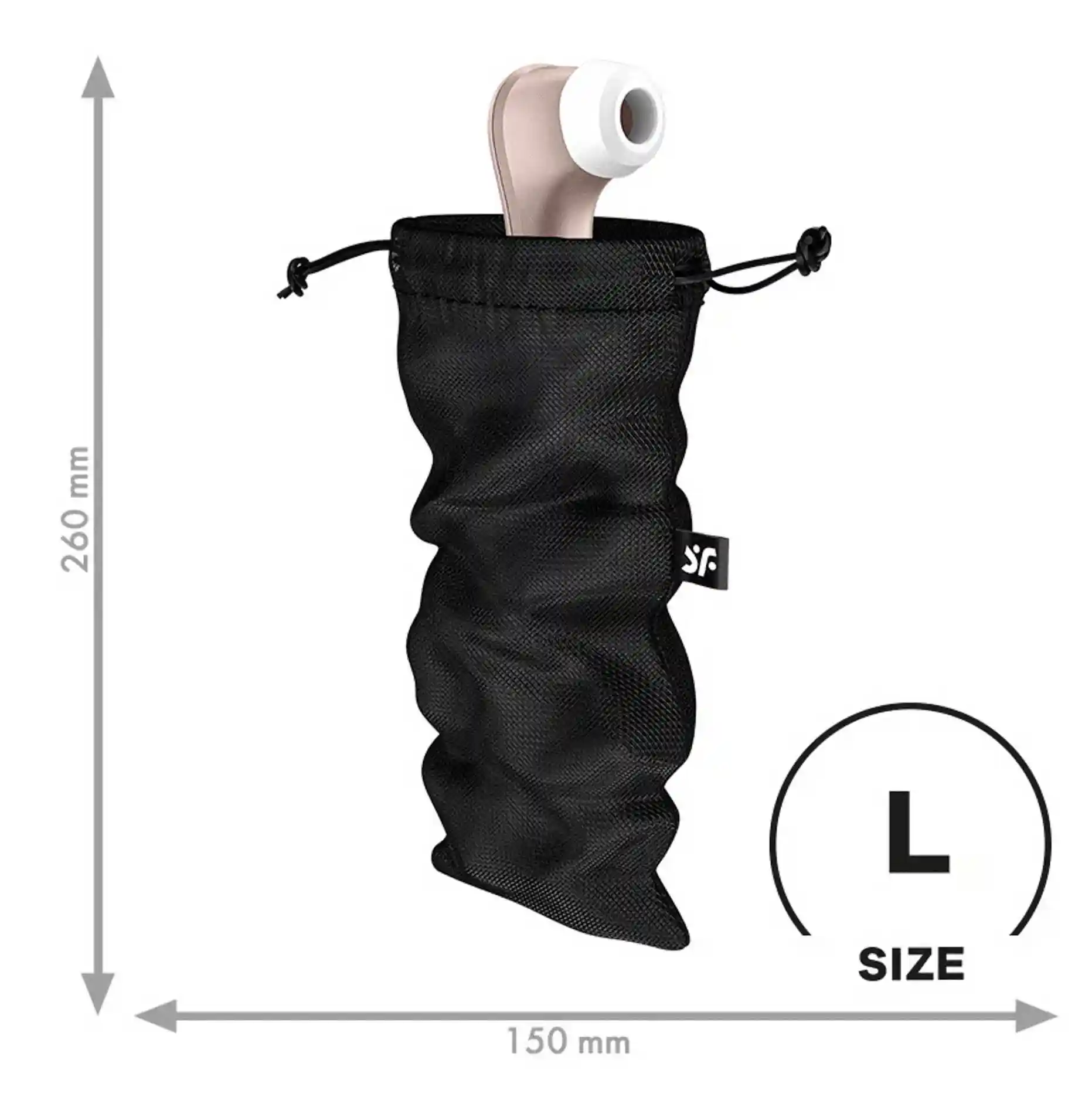Treasure Bag L black - obrazek 2