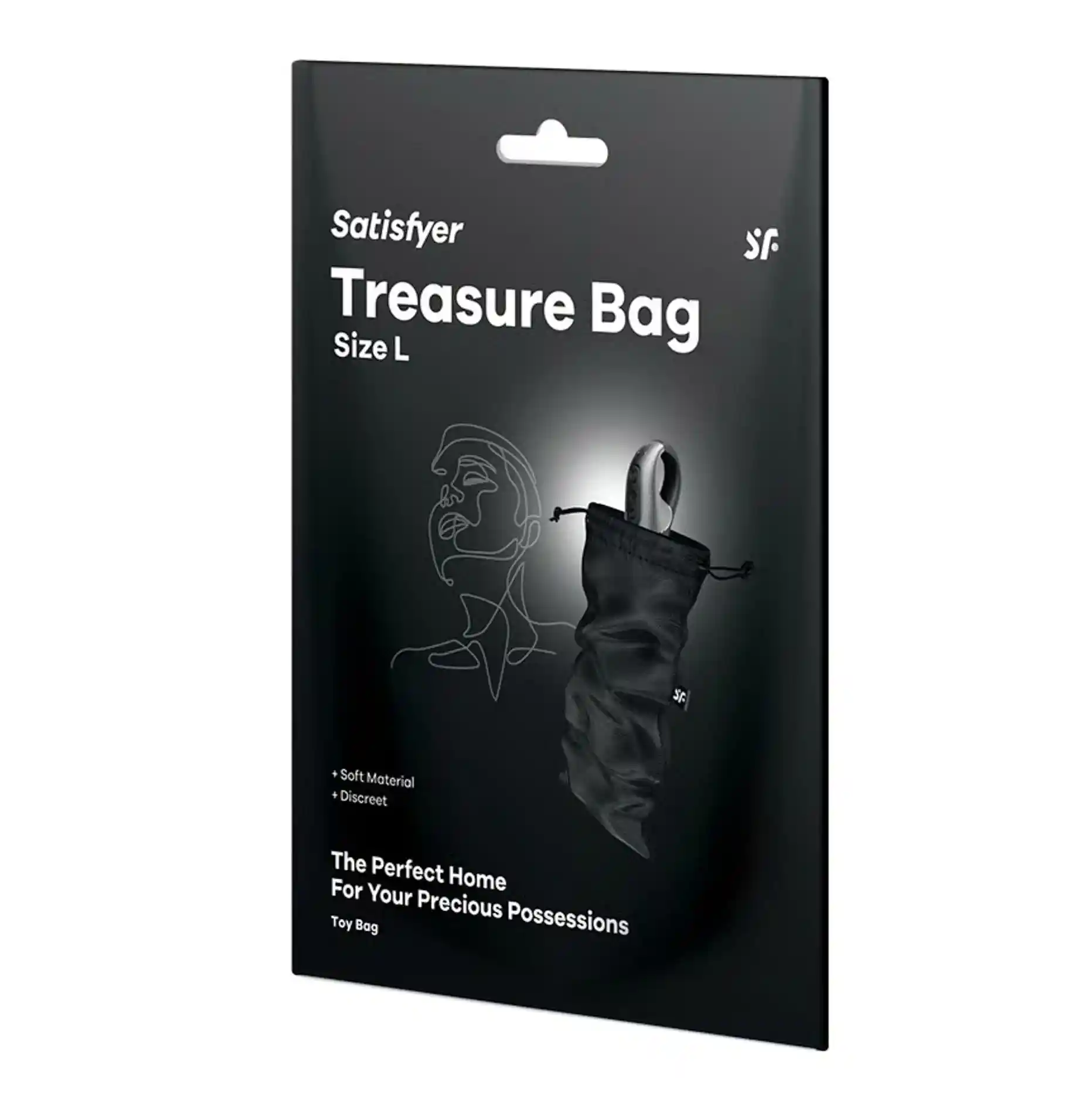 Treasure Bag L black - obrazek 3