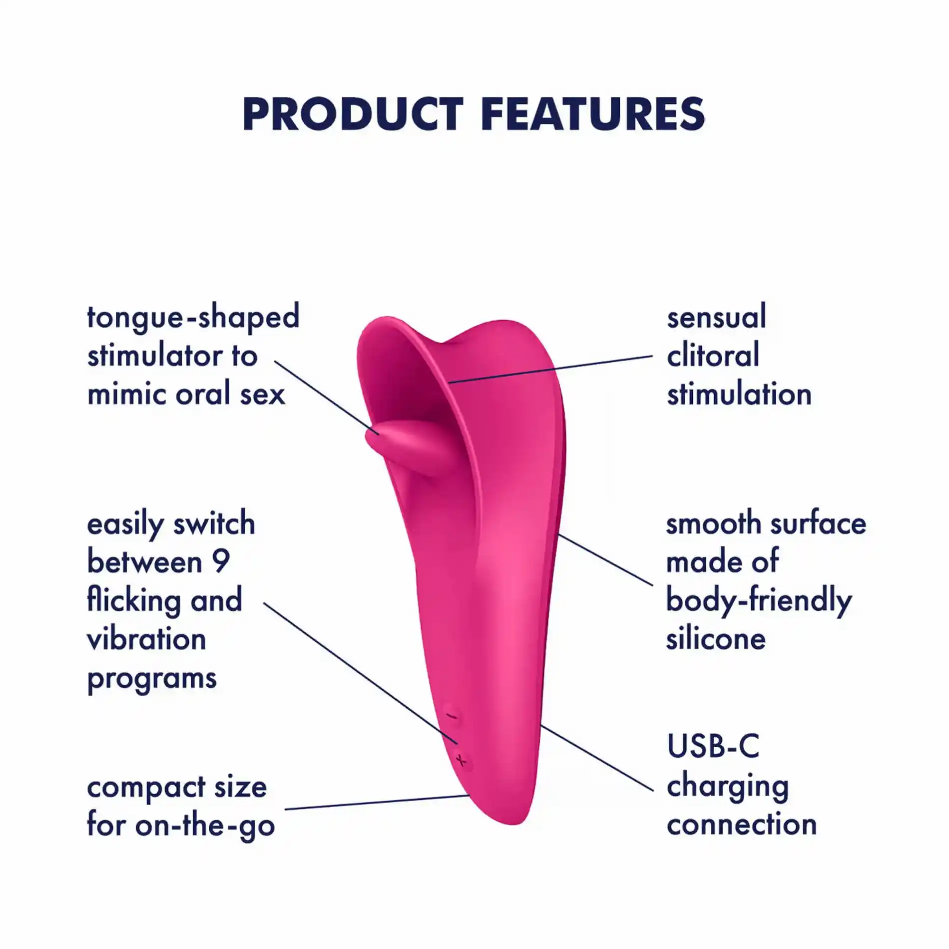 Tongue Master - pink - obrazek 4