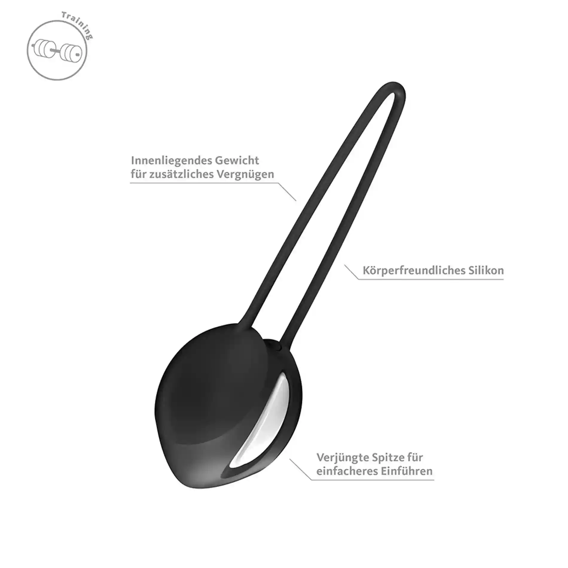Smartball Uno - Black - obrazek 3