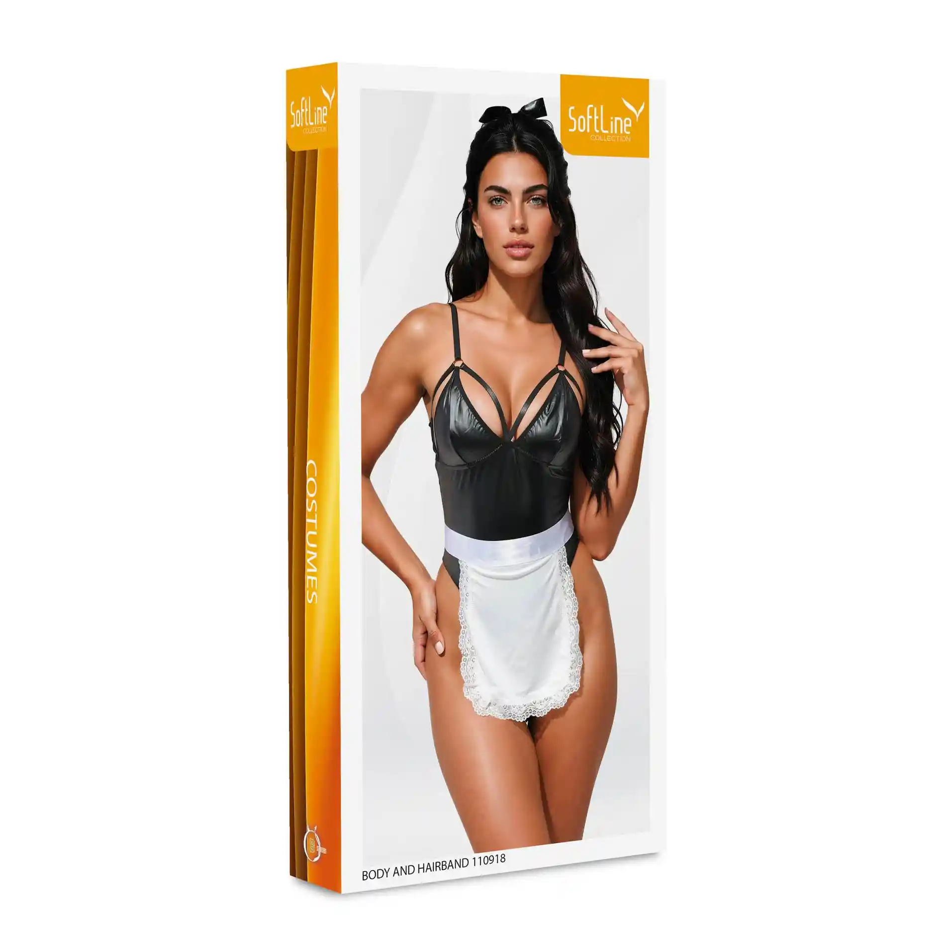 Body and hairband 110918 black S/M - obrazek 4